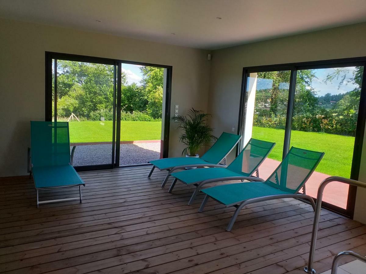 Maison Avec Piscine Interieure Privee Sans Vis A Vis Chauffee Toute L Annee Quiévrecourt Exterior foto